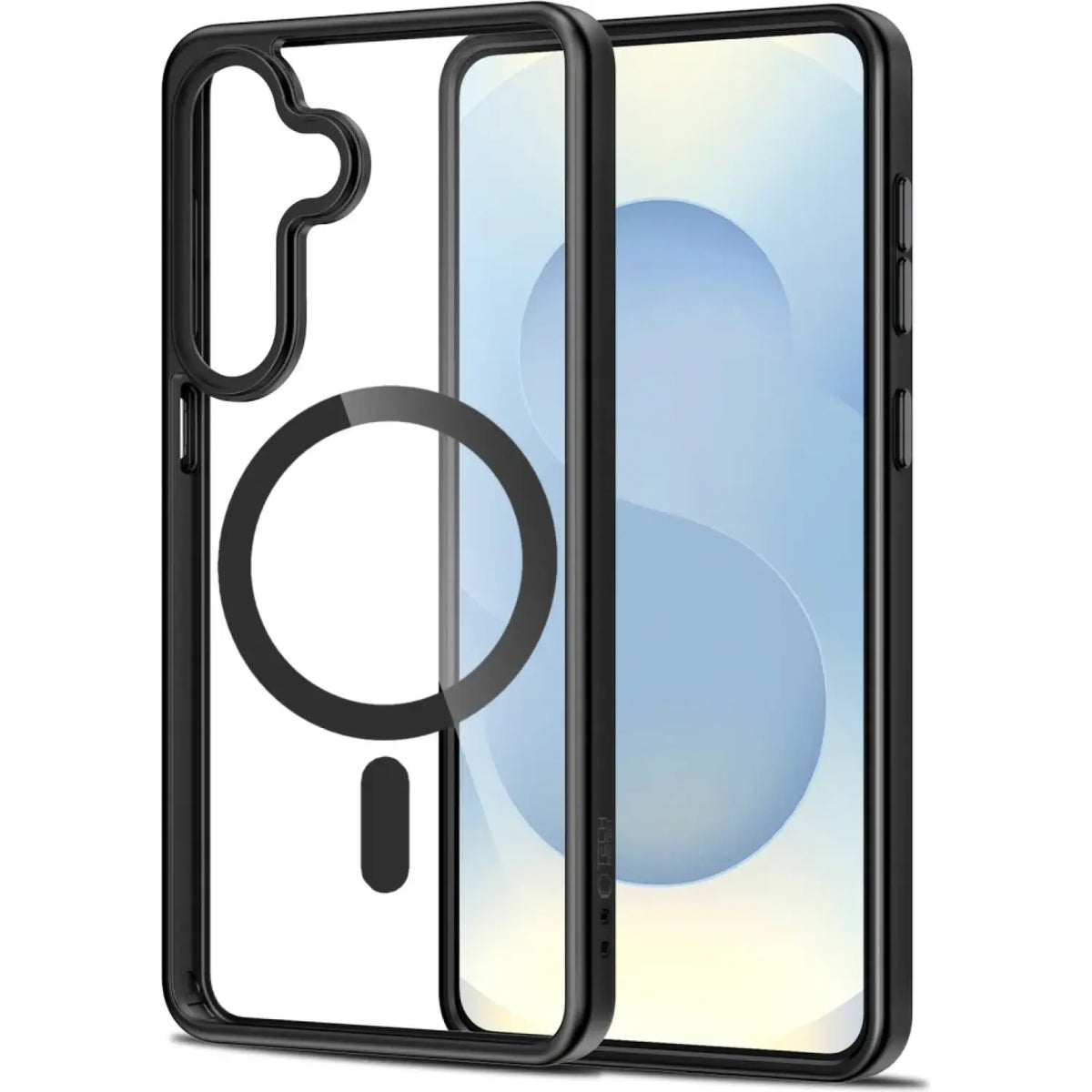 Θήκη Samsung Galaxy S26 Plus Tech-Protect MagMat Σκληρή Διάφανη με MagSafe - Black / Clear (5906302390113)