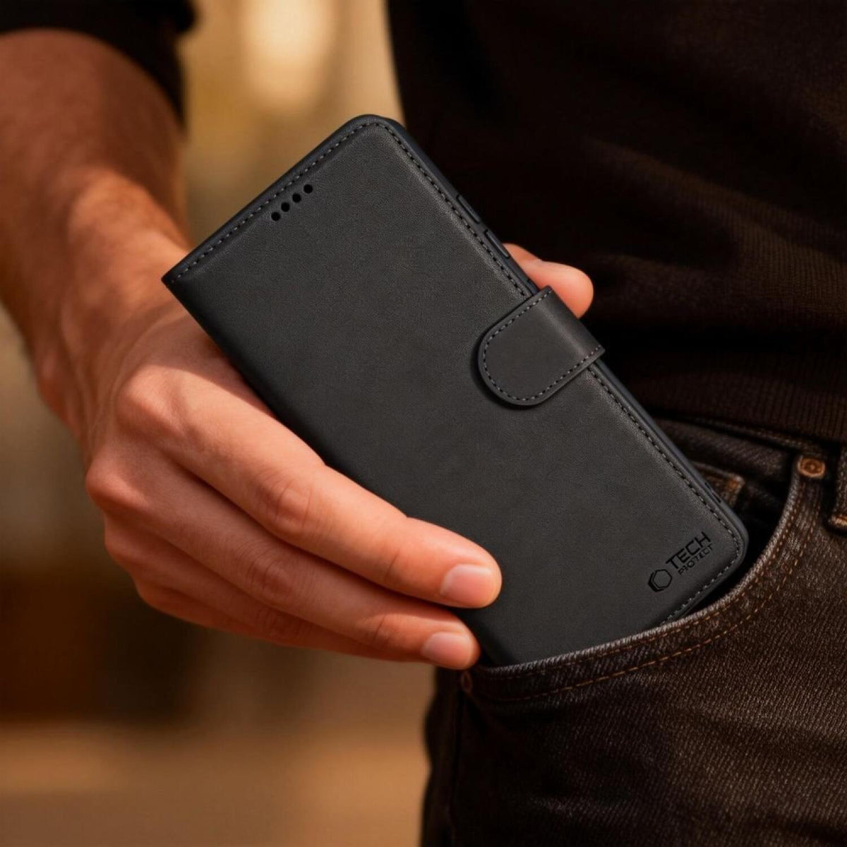 Θήκη Samsung Galaxy S26 Plus Tech-Protect Wallet Πορτοφόλι - Black (5906302390342)