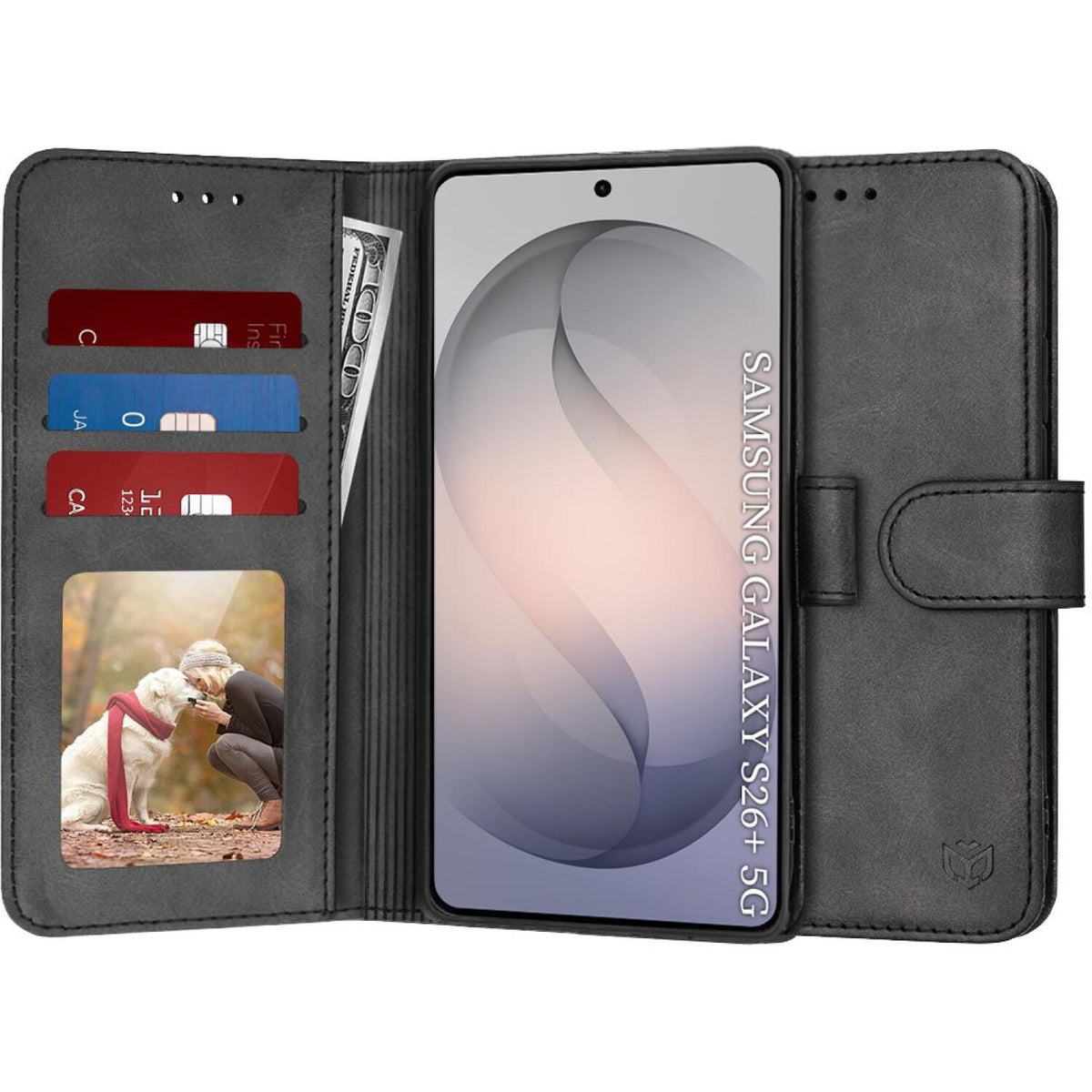 Θήκη Samsung Galaxy S26 Plus Techsuit Diary Book Πορτοφόλι - Black (5949419343429)