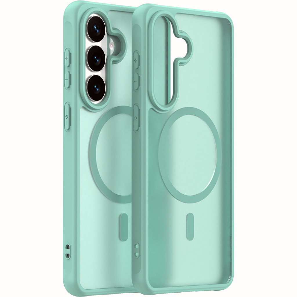 Θήκη Samsung Galaxy S26 Plus Techsuit HaloFrost II MagSafe Σκληρή Ημιδιάφανη με MagSafe - Mint Green (5949419341777)