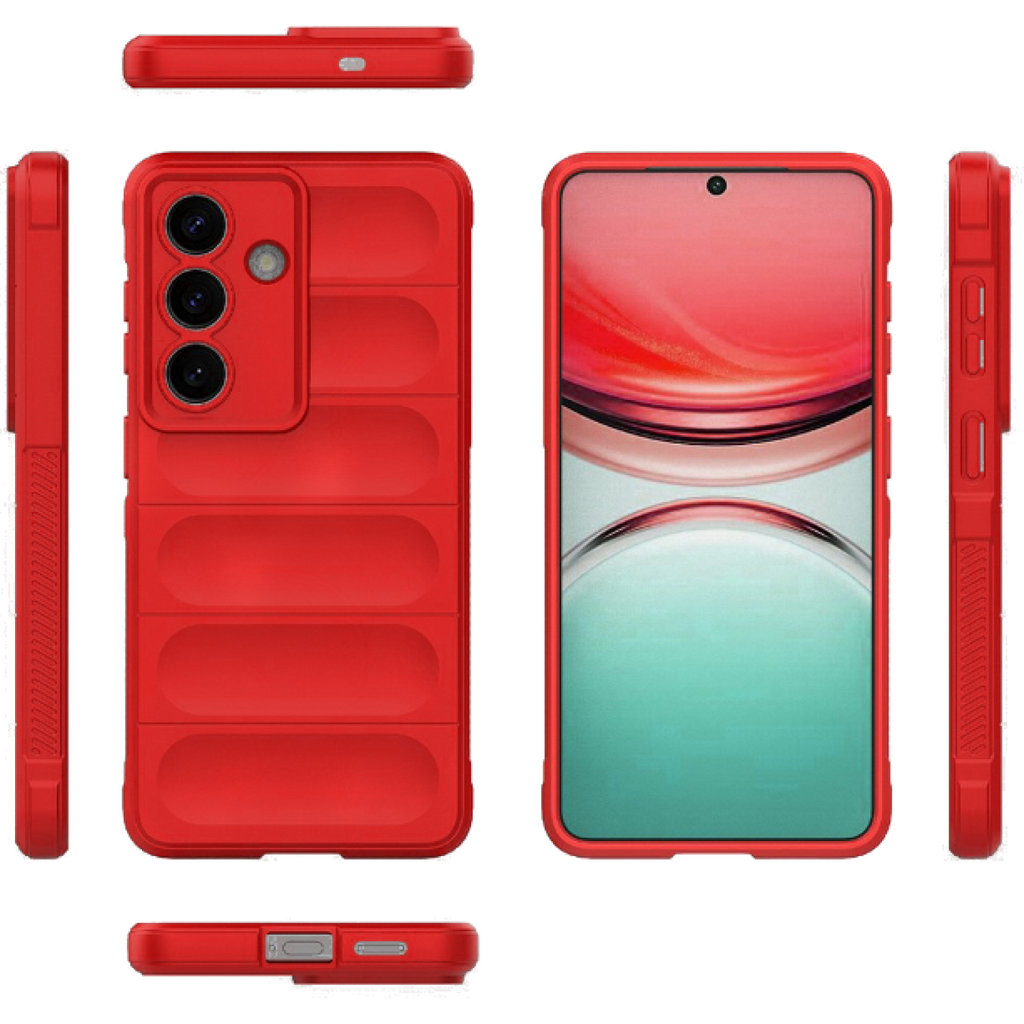 Θήκη Samsung Galaxy S26 Plus Techsuit Magic Shield Σιλικόνης - Red (5949419342460)