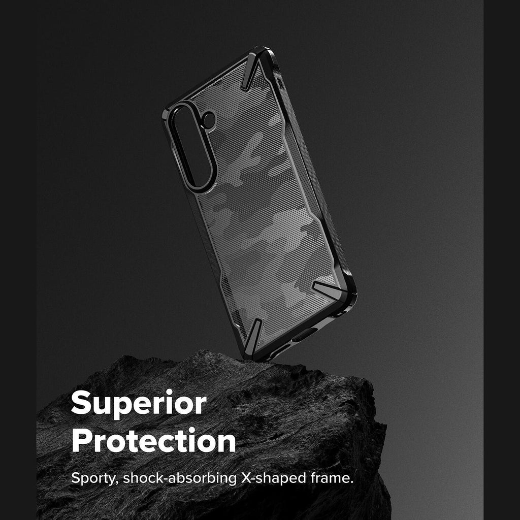 Θήκη Samsung Galaxy S26 Ringke Fusion X Ανθεκτική Σκληρή - Camo Black (8800328815605)