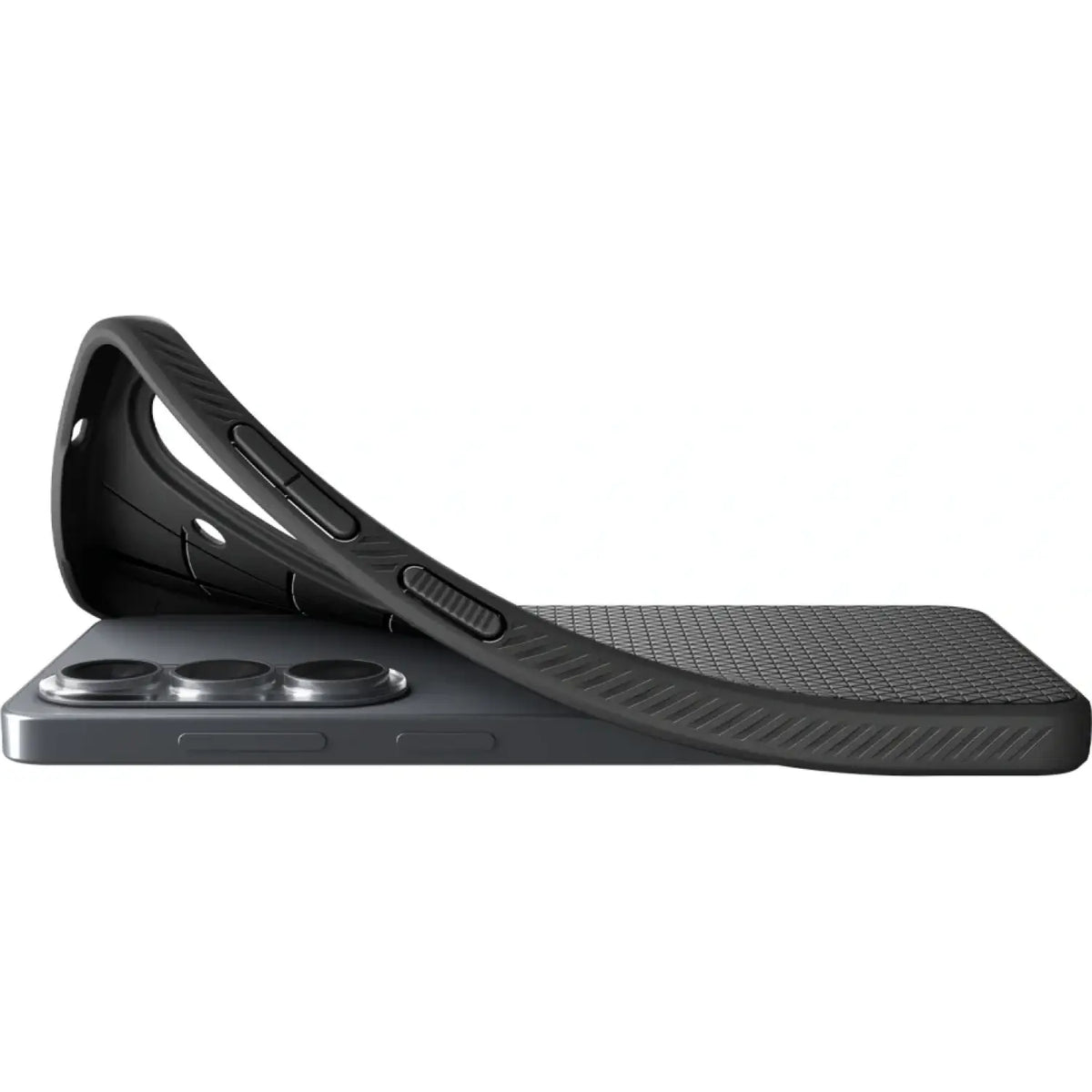 Θήκη Samsung Galaxy S26 Spigen Liquid Air Ανθεκτική Σιλικόνης - Matte Black (ACS10726)