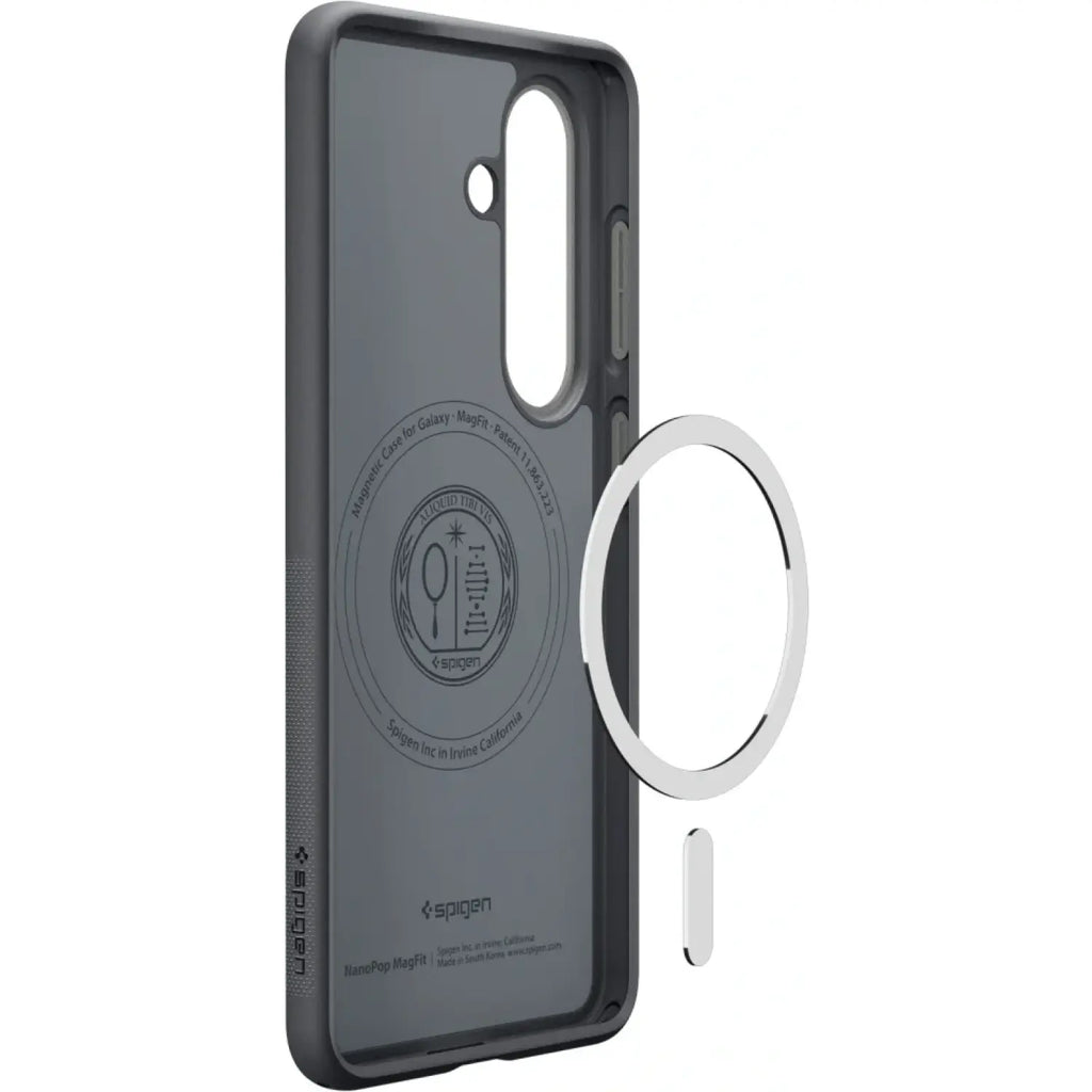 Θήκη Samsung Galaxy S26 Spigen Nano Pop MagFit Ανθεκτική Σιλικόνης με MagSafe - Black Sesame (ACS11066)