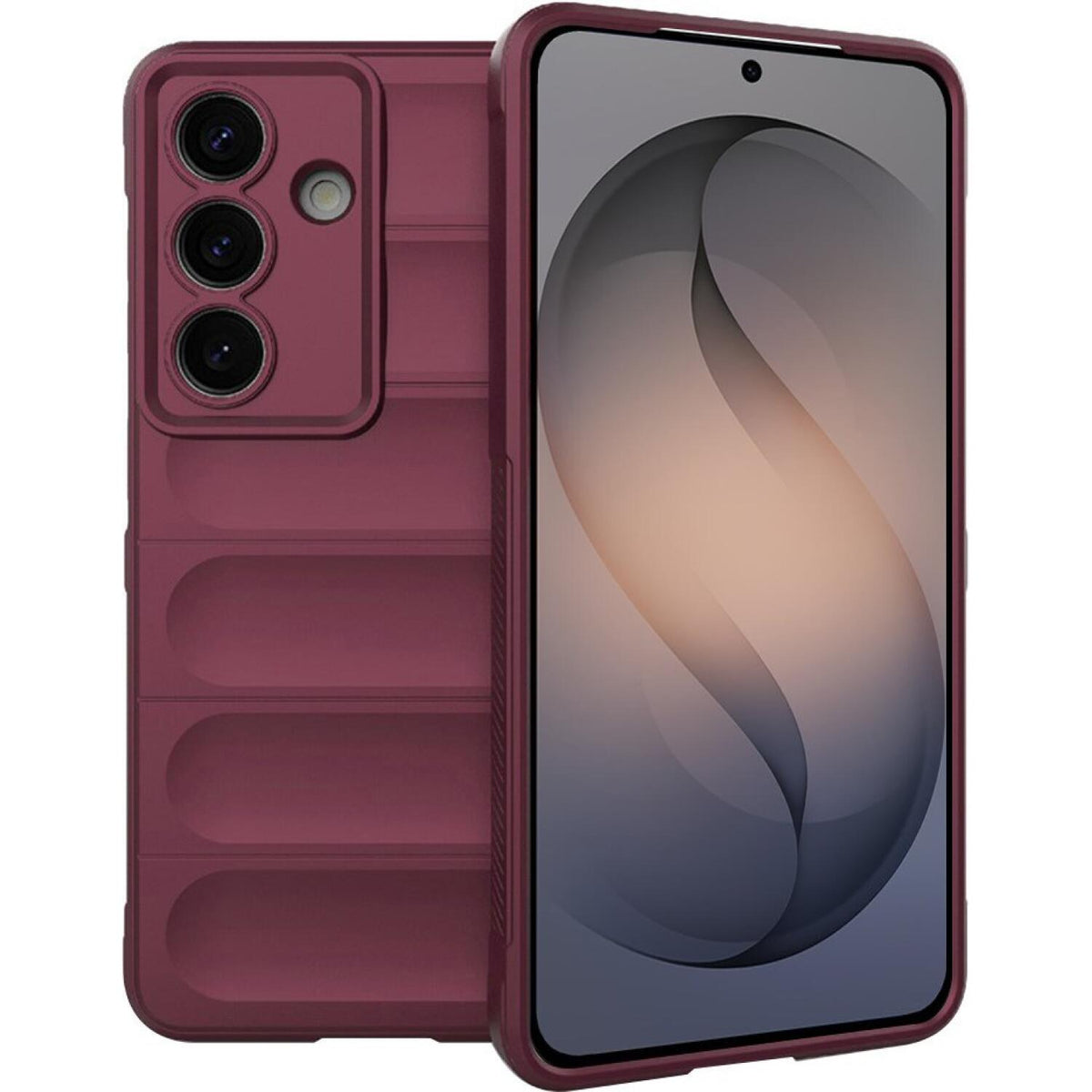 Θήκη Samsung Galaxy S26 Techsuit Magic Shield Σιλικόνης - Bordeaux (5949419342569)