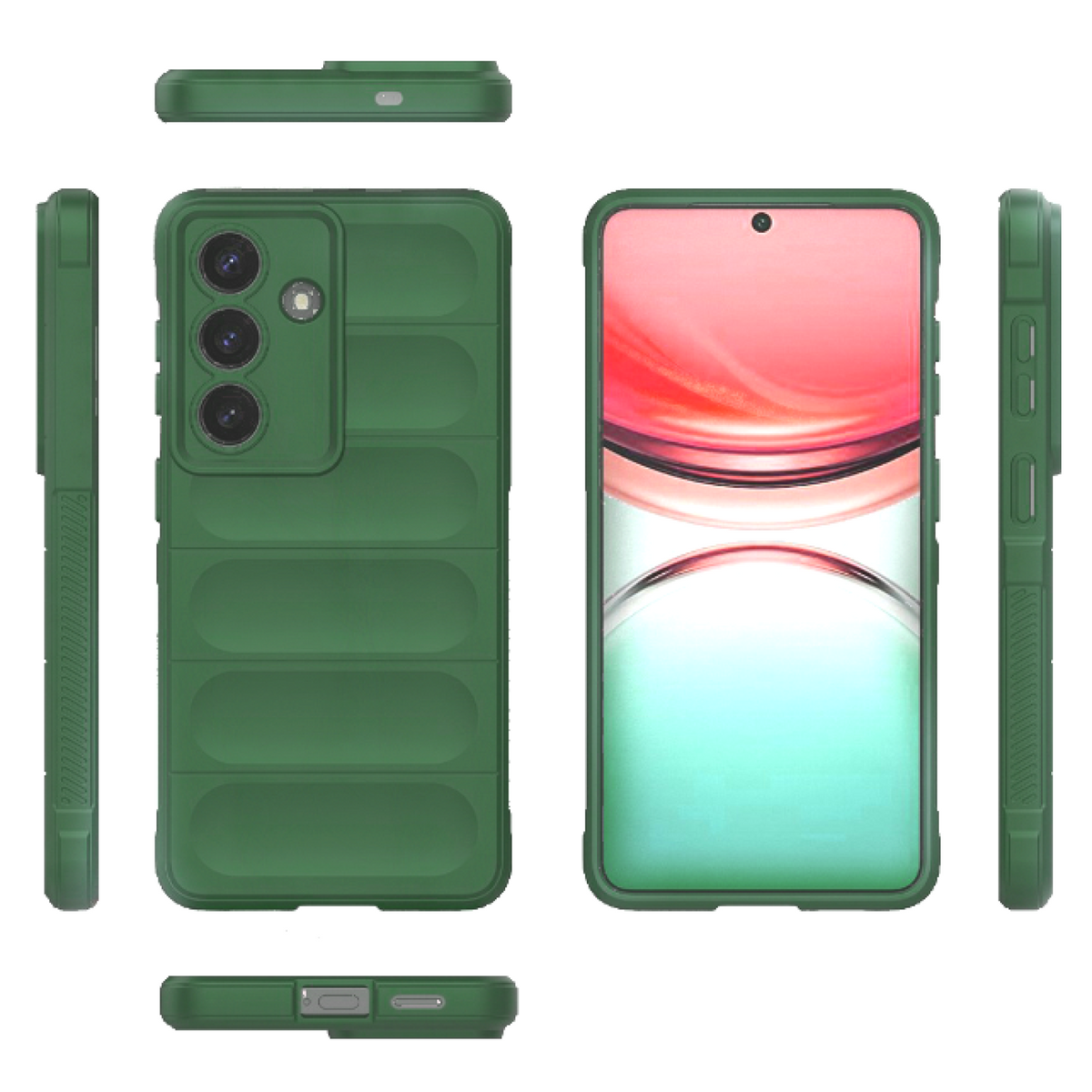 Θήκη Samsung Galaxy S26 Techsuit Magic Shield Σιλικόνης - Green (5949419342590)
