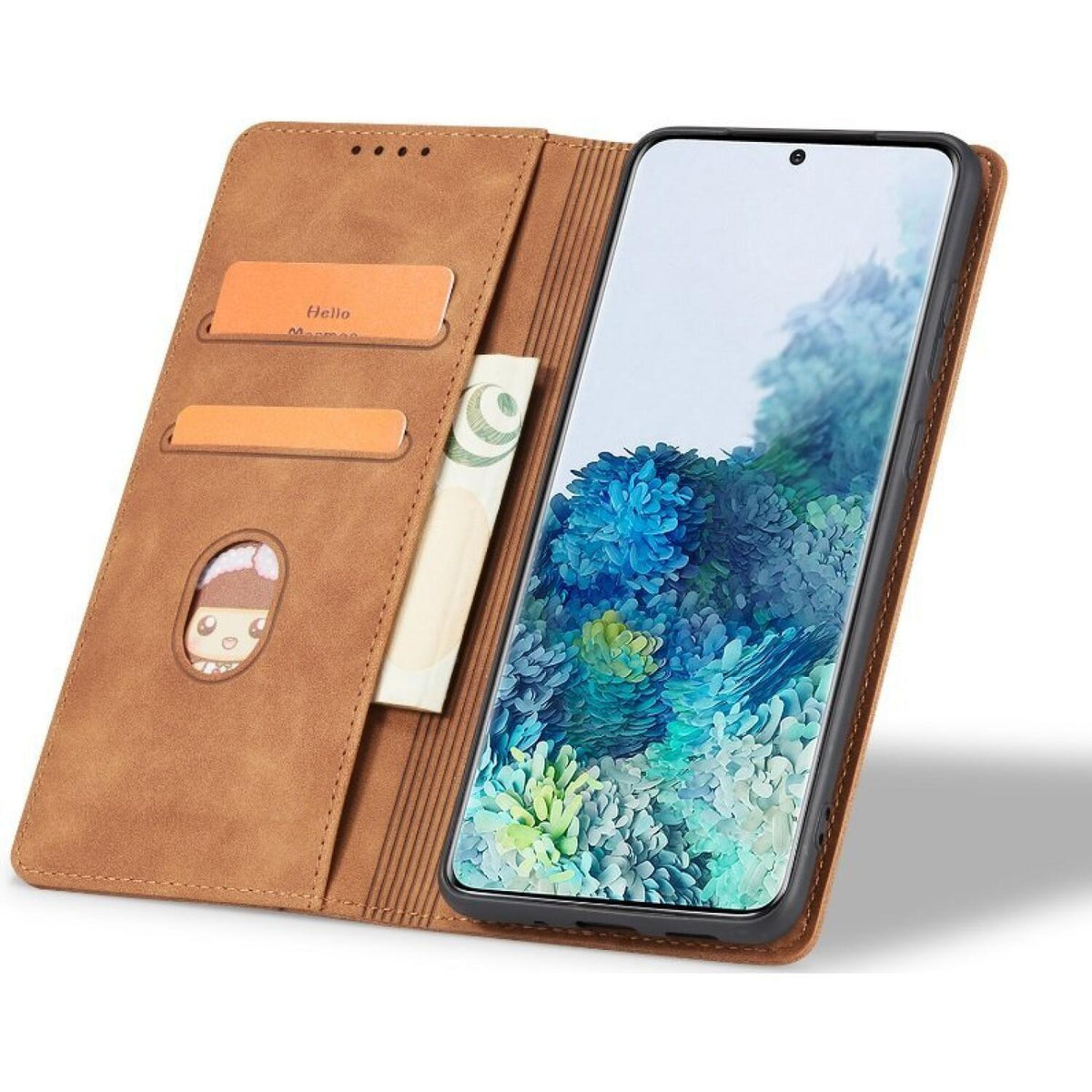 Θήκη Samsung Galaxy S26 Ultra Bodycell Book Case Πορτοφόλι - Brown (5206015086090)