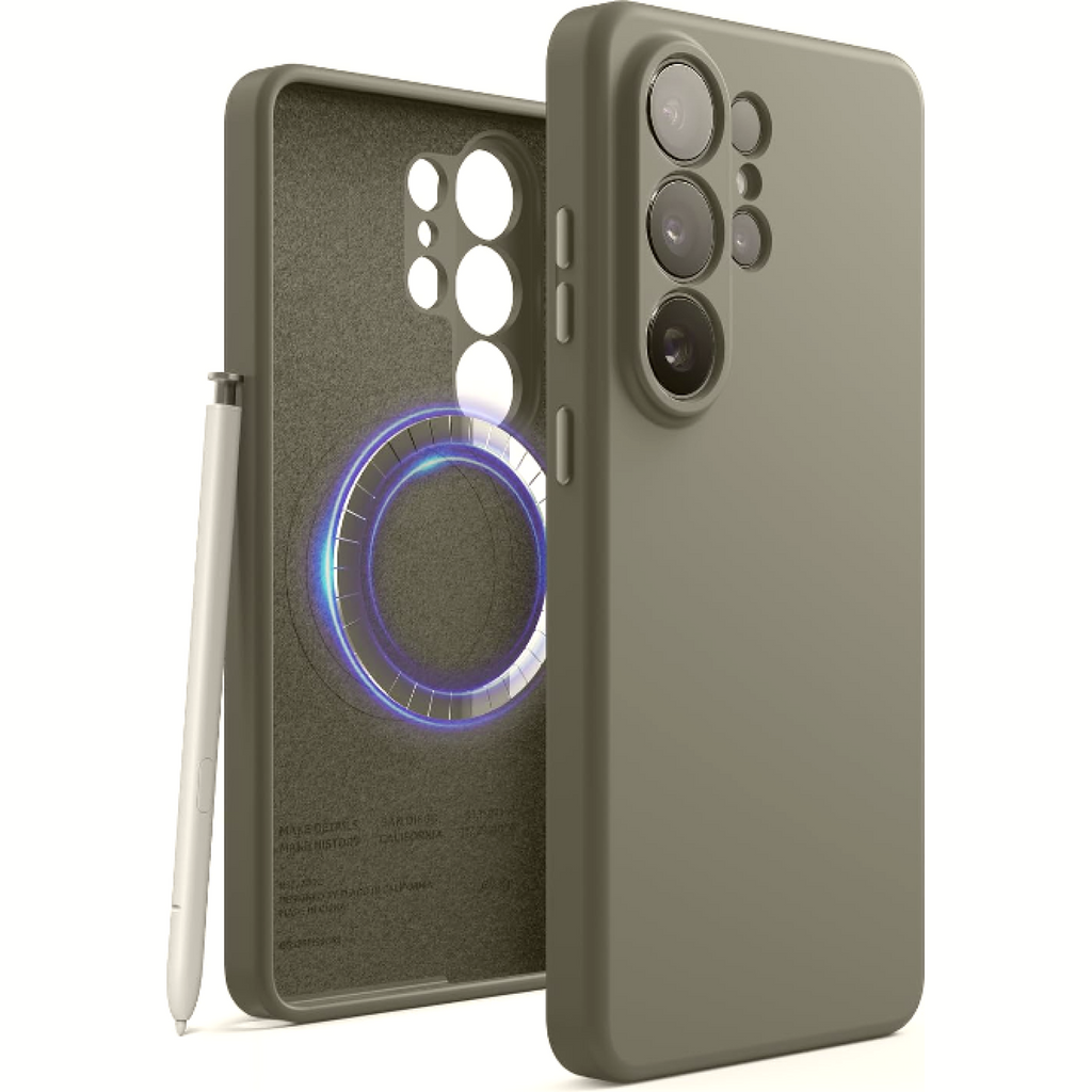 Θήκη Samsung Galaxy S26 Ultra Elago Magnetic Silicone Case Premium Σιλικόνης με MagSafe - Medium Grey (EGS26MSSC69-MGY)