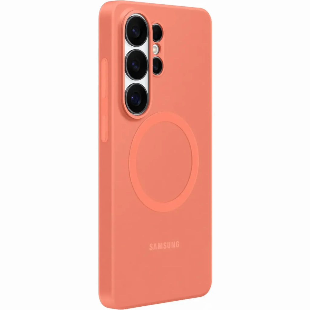 Θήκη Samsung Galaxy S26 Ultra Official Samsung Silicone Magnet Case Σιλικόνης - Coralred (EF-ES948COEGWW)