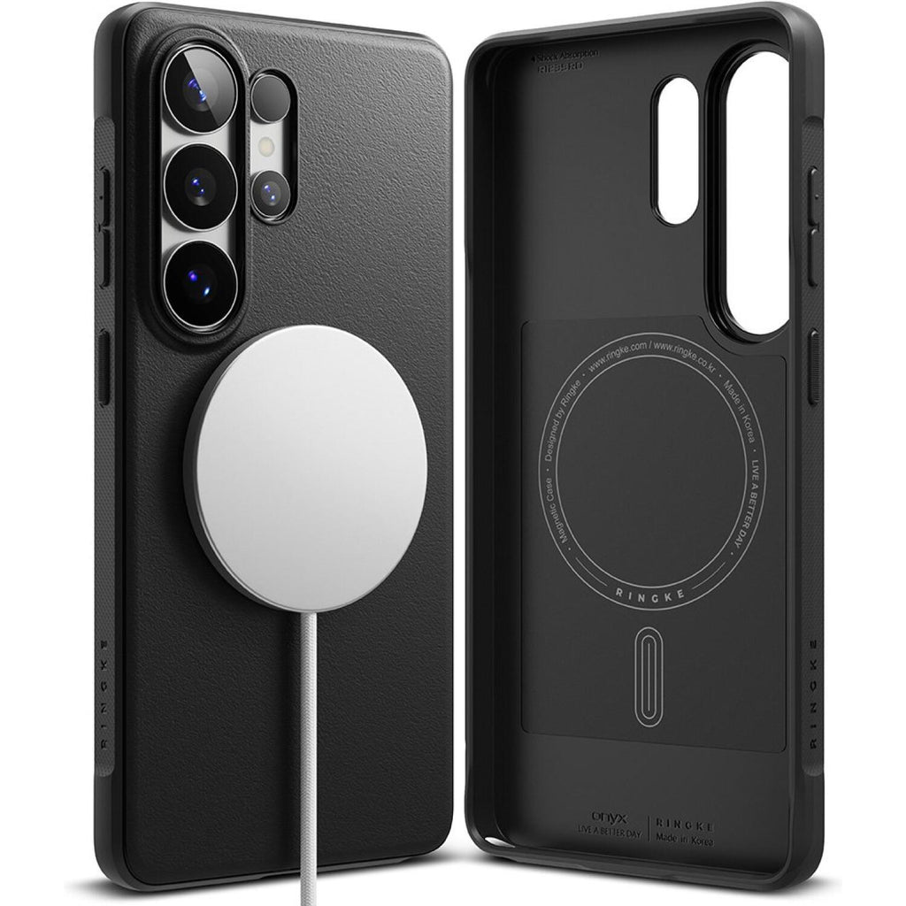 Θήκη Samsung Galaxy S26 Ultra Ringke Onyx Magnetic Σιλικόνης με MagSafe - Black (8800328815988)