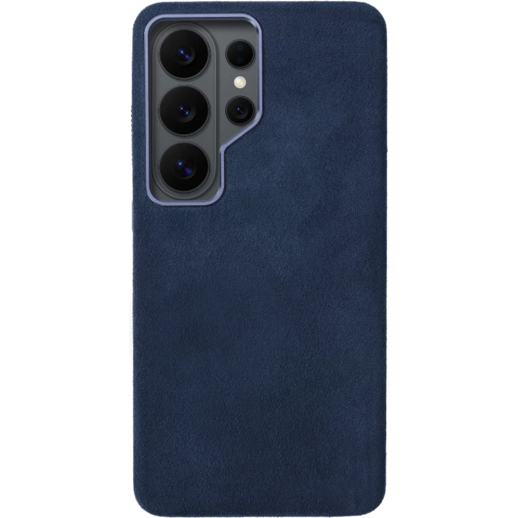 Θήκη Samsung Galaxy S26 Ultra Rosso Avanti Back Cover από Premium Alcantara με MagSafe - Blue (8719246549335)