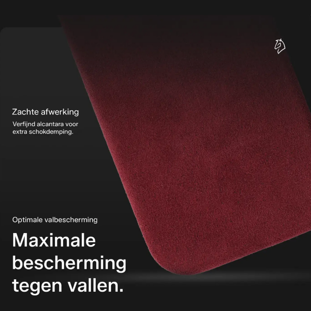 Θήκη Samsung Galaxy S26 Ultra Rosso Avanti Back Cover από Premium Alcantara με MagSafe - Burgundy (8719246549342)