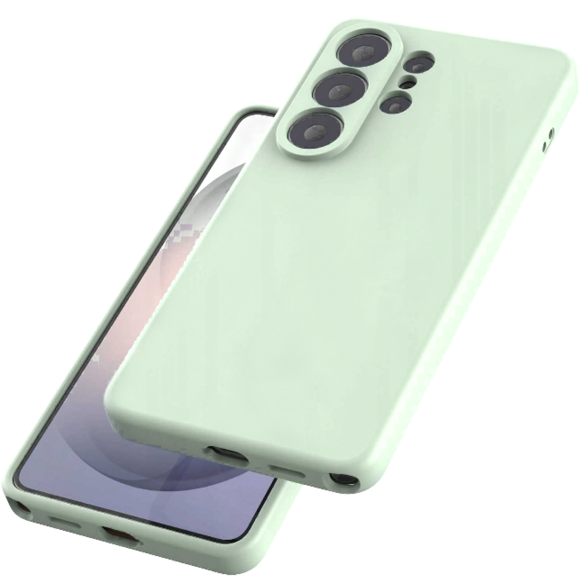 Θήκη Samsung Galaxy S26 Ultra Spacecase Silicone Mag Case Σιλικόνης με MagSafe - Mint (5905719139667)