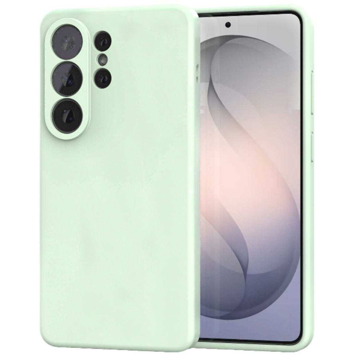 Θήκη Samsung Galaxy S26 Ultra Spacecase Silicone Mag Case Σιλικόνης με MagSafe - Mint (5905719139667)