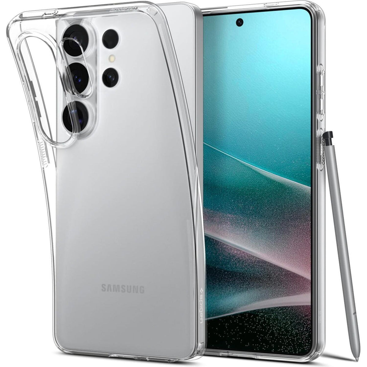 Θήκη Samsung Galaxy S26 Ultra Spigen Liquid Crystal Ανθεκτική Σιλικόνης - Crystal Clear (ACS10671)