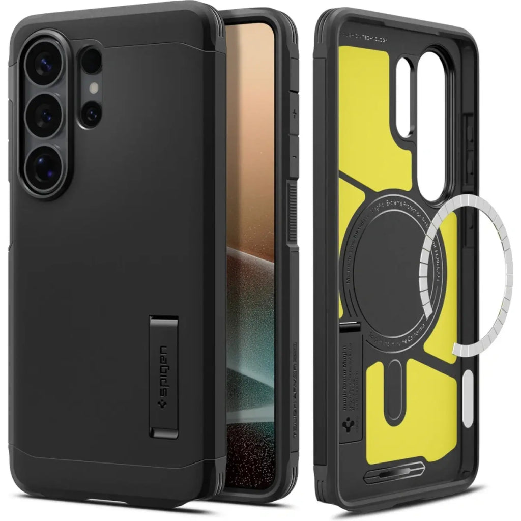 Θήκη Samsung Galaxy S26 Ultra Spigen Tough Armor MagFit Ανθεκτική με MagSafe & KickStand - Black (ACS10684)