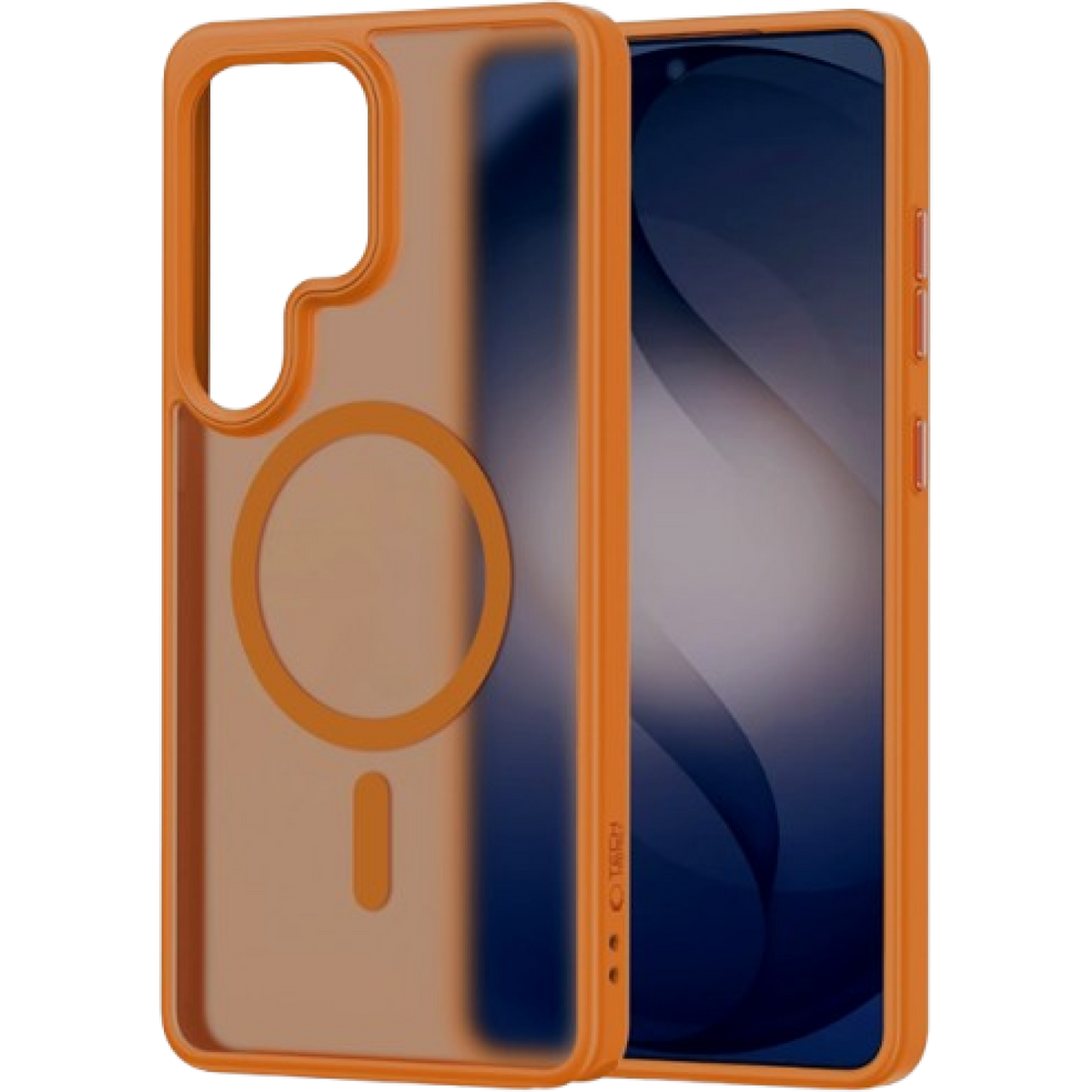 Θήκη Samsung Galaxy S26 Ultra Tech-Protect MagMat Σκληρή Ημιδιάφανη με MagSafe - Matte Orange (5906302390762)