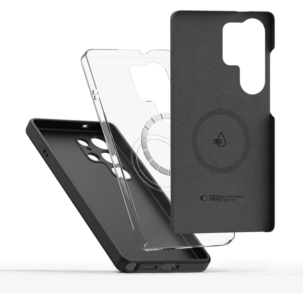 Θήκη Samsung Galaxy S26 Ultra Tech-Protect Silicone MagSafe Σιλικόνης με MagSafe - Black (5906302390267)