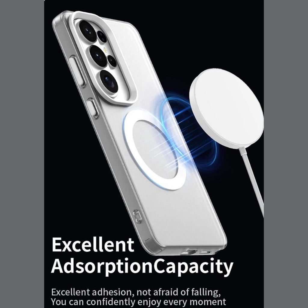 Θήκη Samsung Galaxy S26 Ultra Techsuit CandyCase Σκληρή Ημιδιάφανη με MagSafe - White (5949419341708)