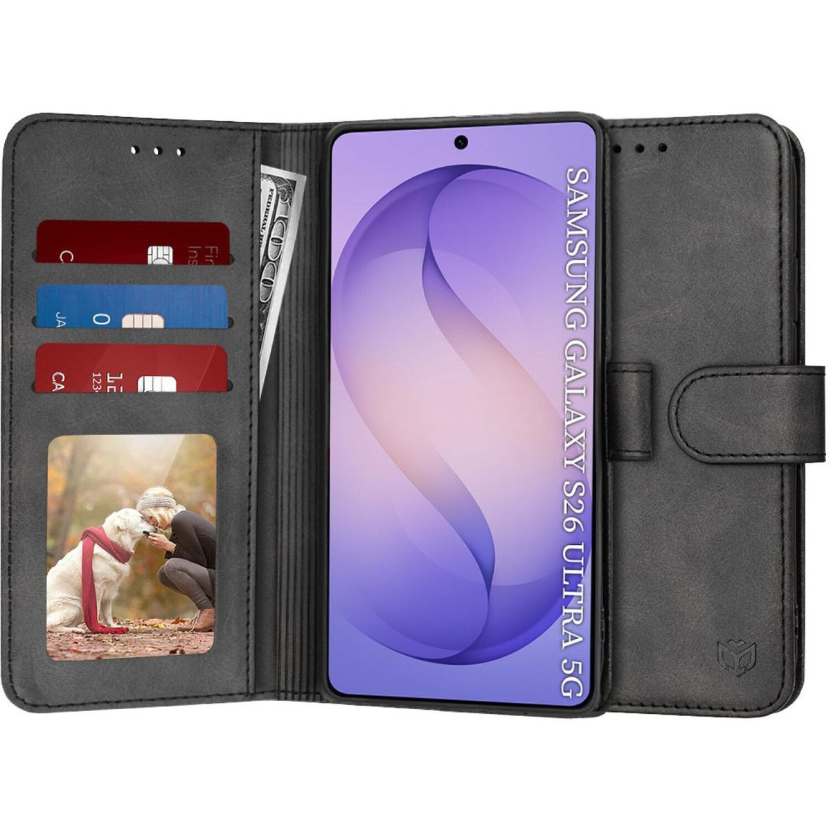 Θήκη Samsung Galaxy S26 Ultra Techsuit Diary Book Πορτοφόλι - Black (5949419343436)