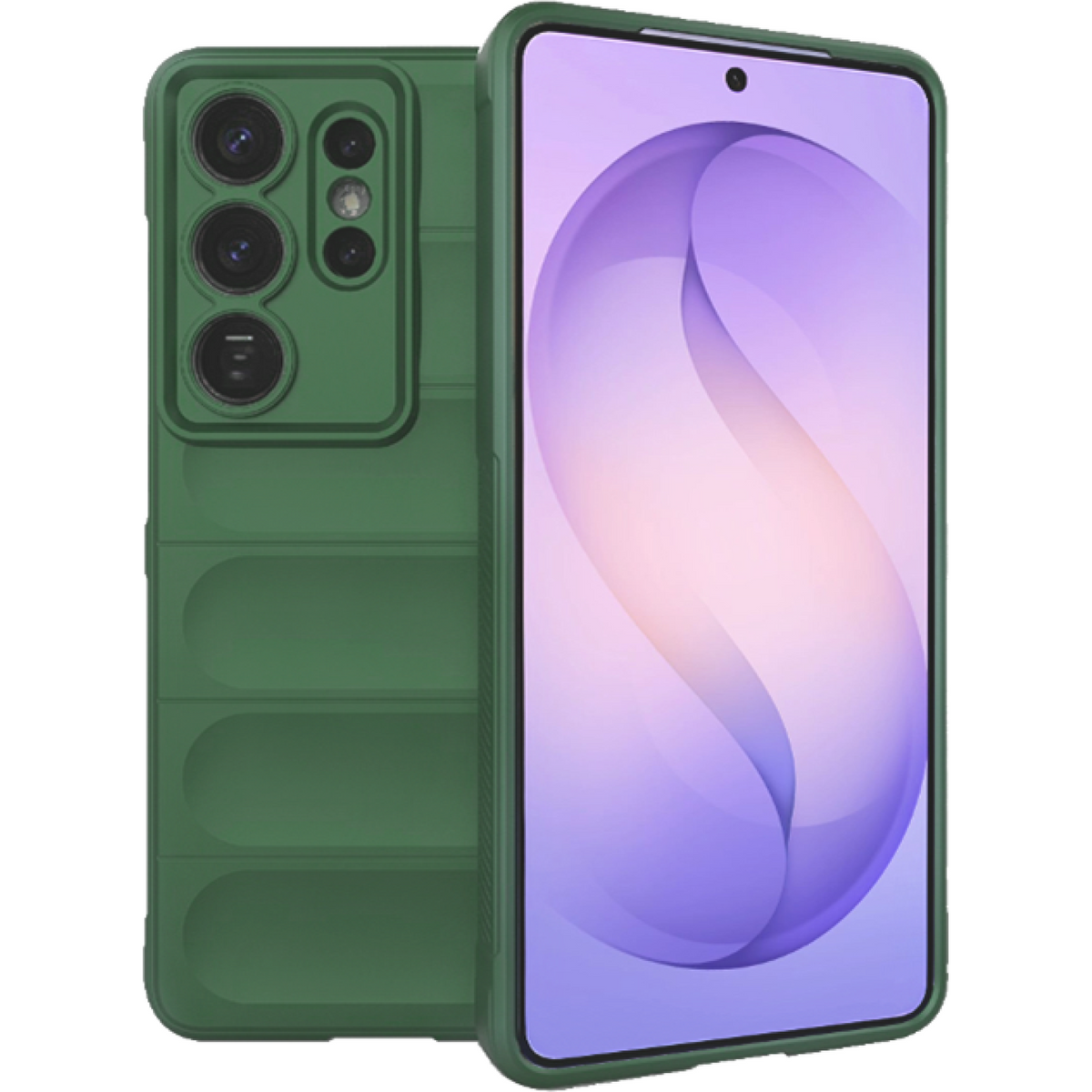 Θήκη Samsung Galaxy S26 Ultra Techsuit Magic Shield Σιλικόνης - Green (5949419342538)