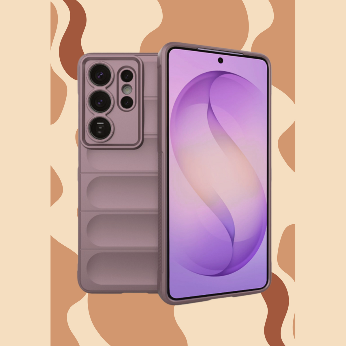 Θήκη Samsung Galaxy S26 Ultra Techsuit Magic Shield Σιλικόνης - Purple (5949419342491)