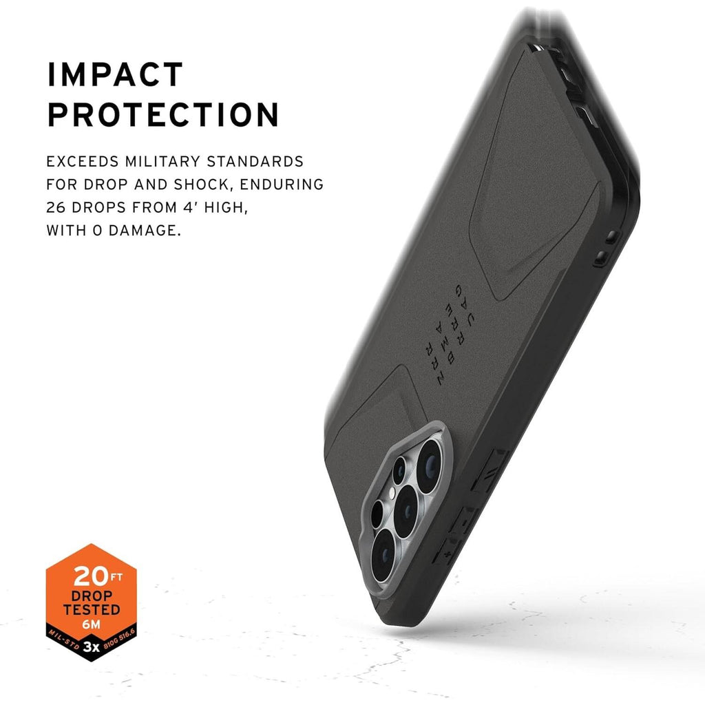 Θήκη Samsung Galaxy S26 Ultra UAG Civilian Ανθεκτική με MagSafe - Black (214535114040)