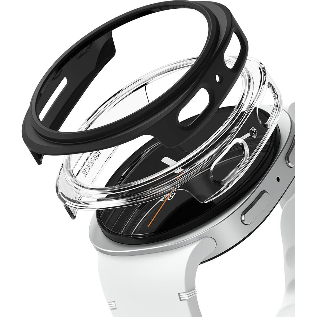 Θήκη Samsung Galaxy Watch 9 / 8 40mm Ringke Slim Case Σκληρή 2 Τεμάχια - Clear / Matte Black (8800293856047)