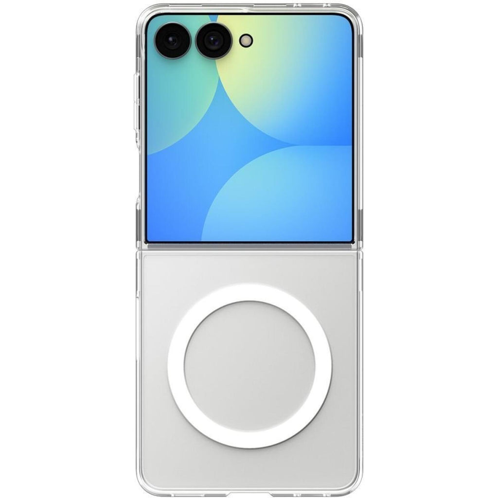Θήκη Samsung Galaxy Z Flip8 Spigen Air Skin MagFit Σκληρή με MagSafe - Clear / White (ACS11521)