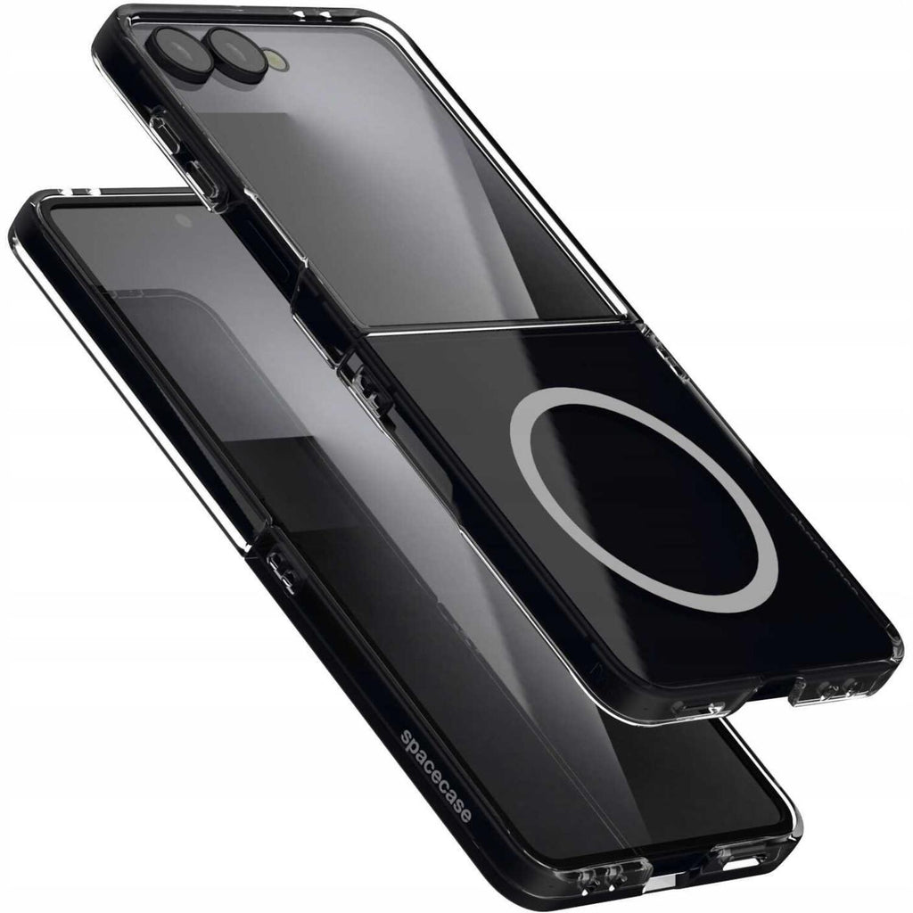 Θήκη Samsung Galaxy Z Flip7 Spacecase Crystal MagCase Διάφανη Σκληρή με MagSafe 2mm - Clear (5905719129507)
