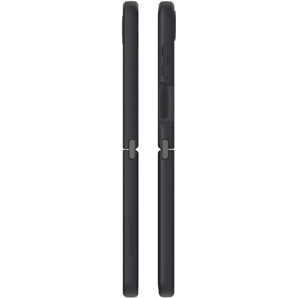 Θήκη Samsung Galaxy Z Flip7 Spacecase Hybrid MagSafe Σκληρή Ημιδιάφανη με MagSafe - Black (5905719129521)