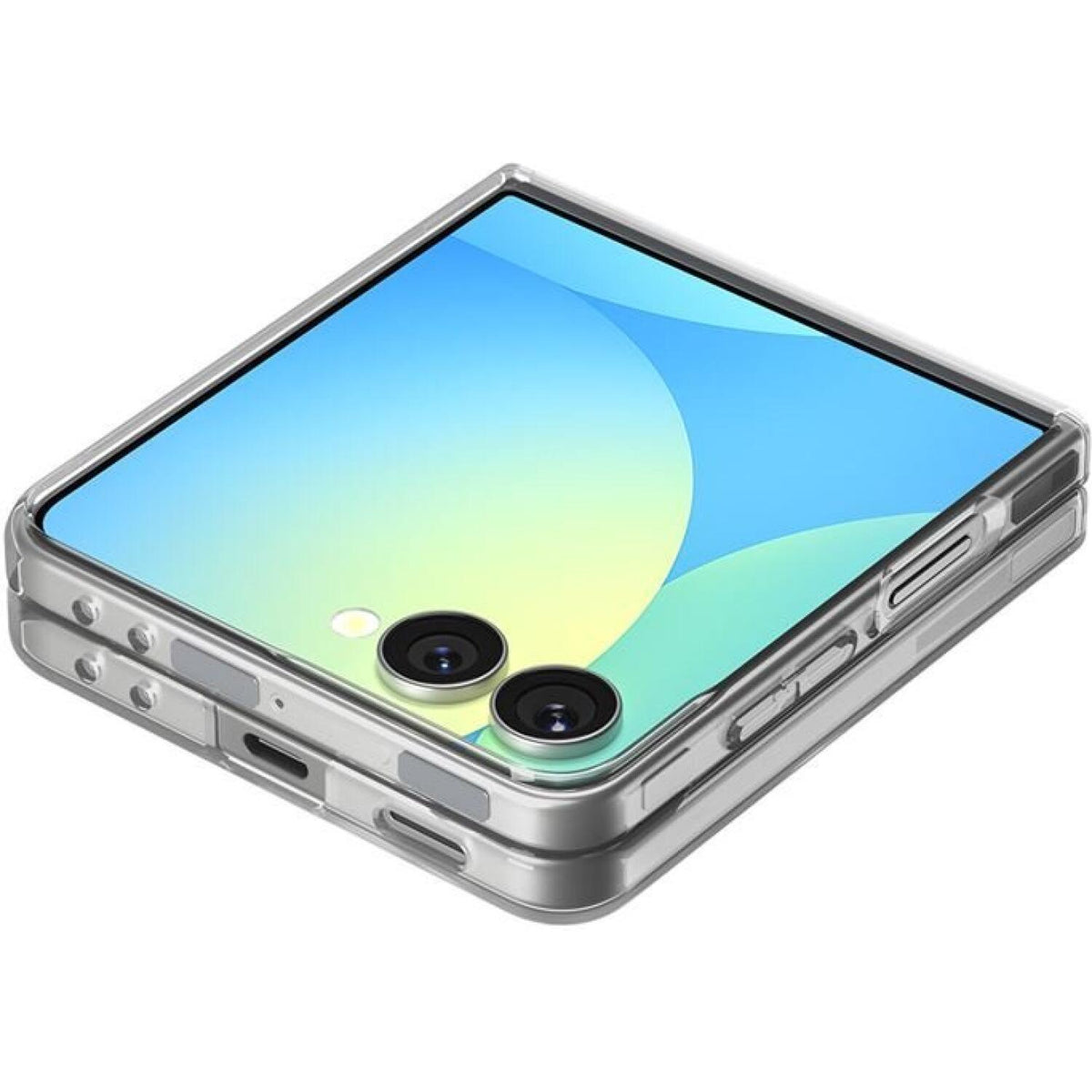 Θήκη Samsung Galaxy Z Flip7 Spigen Air Skin MagFit Σκληρή με MagSafe - Clear / White (ACS09556)