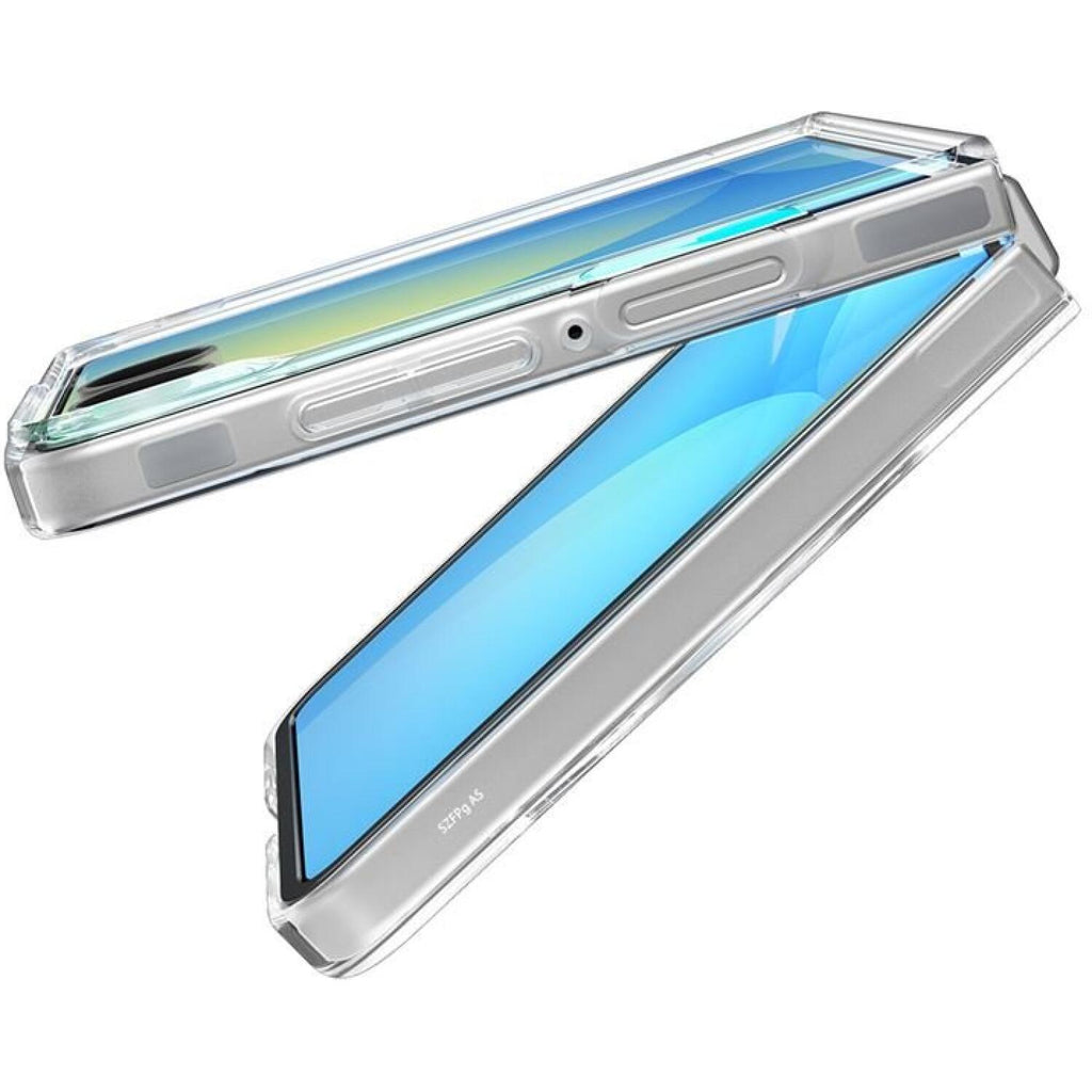 Θήκη Samsung Galaxy Z Flip7 Spigen Air Skin MagFit Σκληρή με MagSafe - Clear / White (ACS09556)
