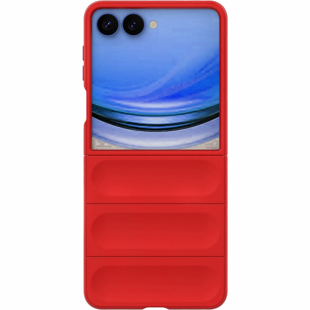 Θήκη Samsung Galaxy Z Flip8 Techsuit Magic Shield Σκληρή - Red (5949419374300)