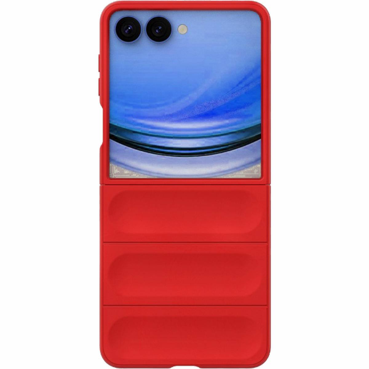 Θήκη Samsung Galaxy Z Flip8 Techsuit Magic Shield Σκληρή - Red (5949419374300)