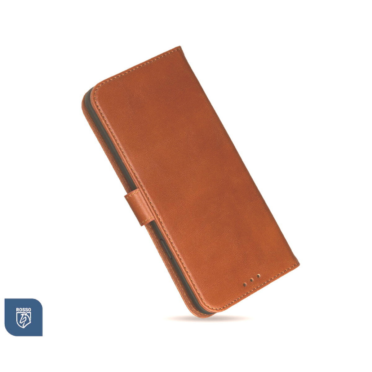 Θήκη Samsung Galaxy Z Fold7 Rosso Deluxe Δερμάτινη Πορτοφόλι - Brown (8719246482250)