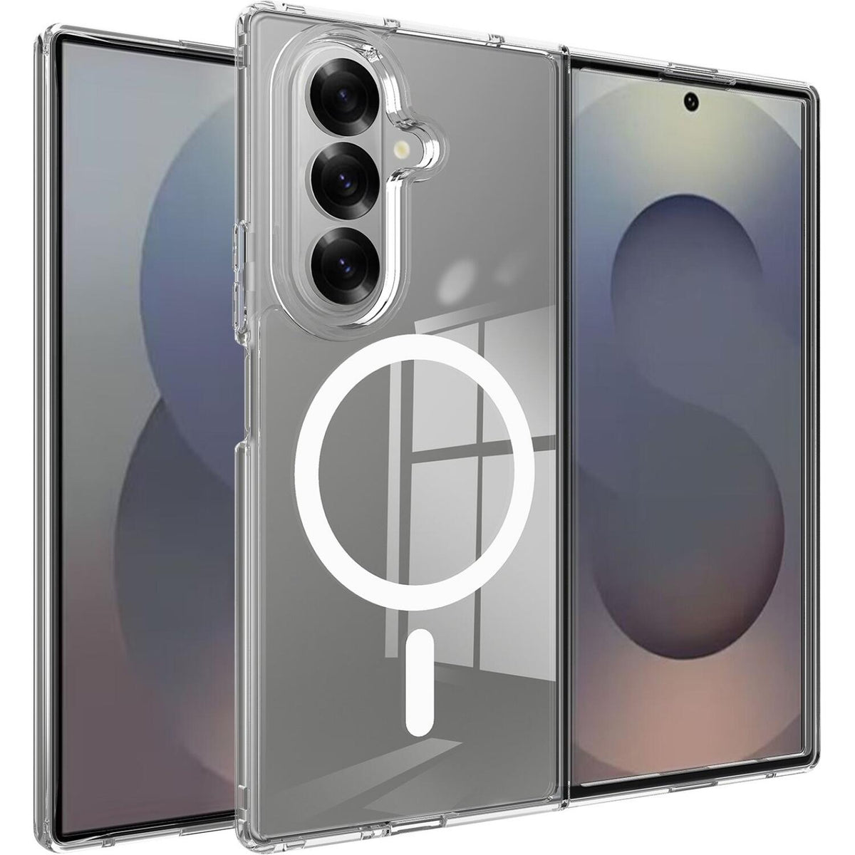 Θήκη Samsung Galaxy Z Fold8 Ultra Techsuit MagSafe Pro Σκληρή Διάφανη με MagSafe - Transparent (5949419382916)