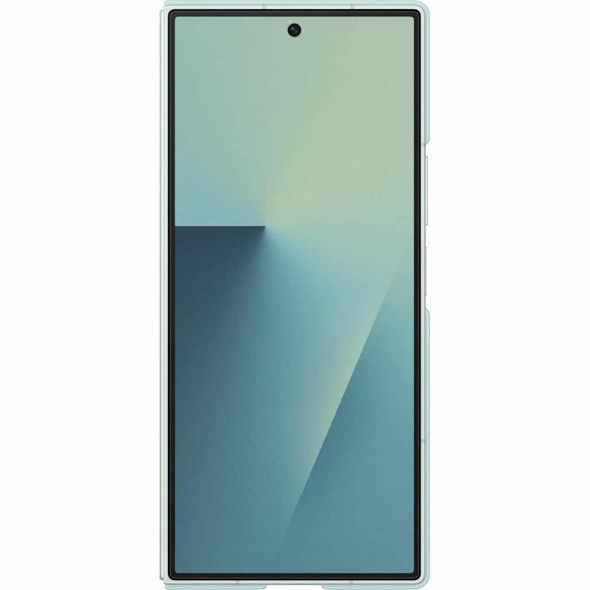 Θήκη Samsung Galaxy Z Fold7 Official Samsung Silicone Case Σιλικόνης με KickStand & Μεμβράνη Προστασίας Οθόνης - Mint (EF-MF9