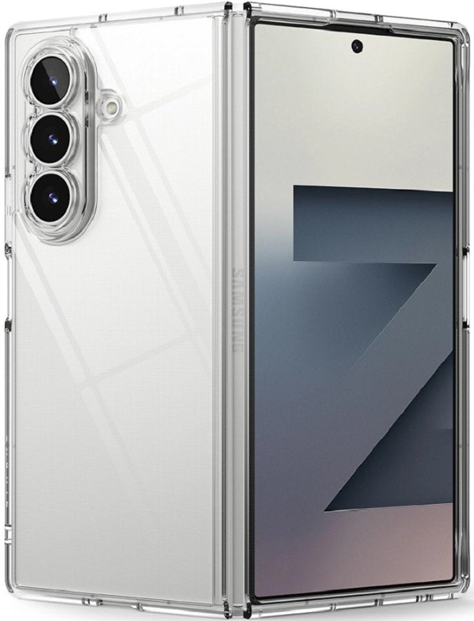 Θήκη Samsung Galaxy Z Fold7 Ringke Fusion Σκληρή Ανθεκτική Διάφανη με TPU Bumper - Clear (8800293855255)