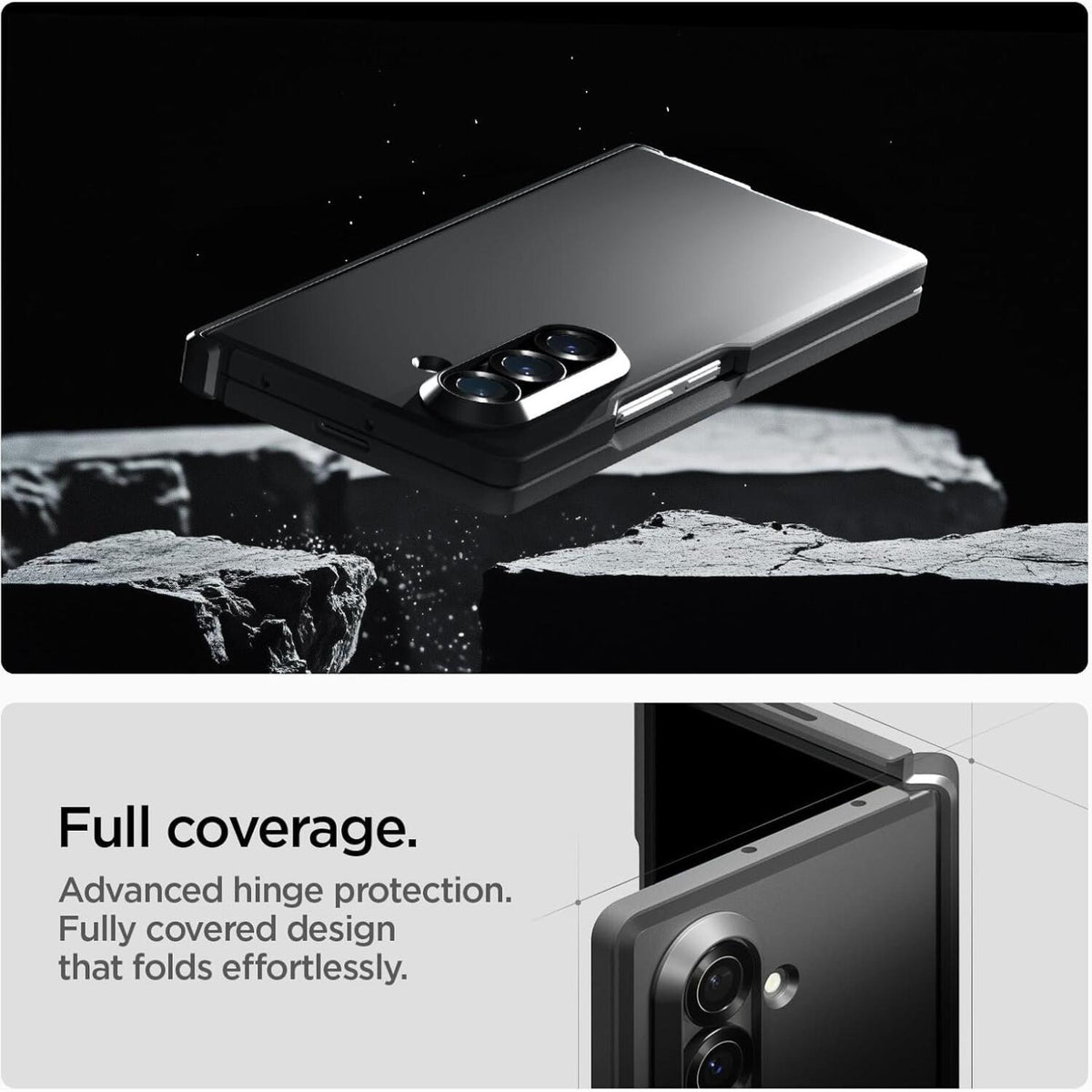 Θήκη Samsung Galaxy Z Fold7 Spigen Tough Armor Pro MagFit Ανθεκτική Σκληρή με MagSafe - Black (ACS09549)