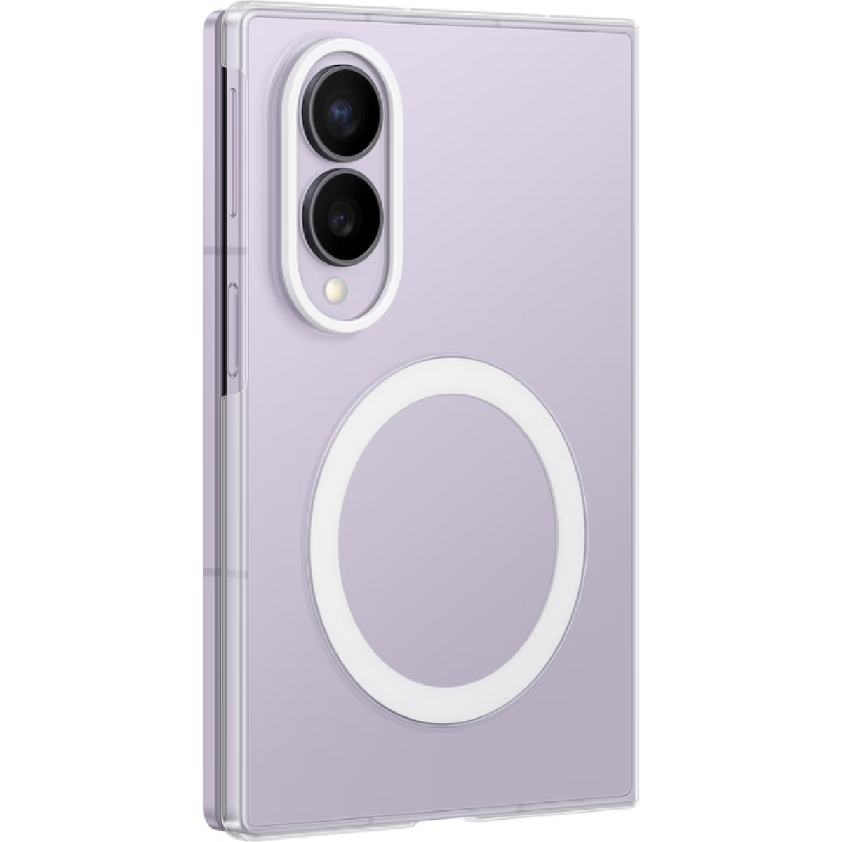 Θήκη Samsung Galaxy Z Fold8 Official Samsung Clear Magnet Case Διάφανη Σκληρή με 2 x Aντιανακλαστικές Μεμβράνες Προστασίας Οθ