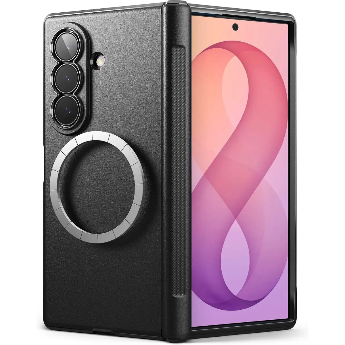 Θήκη Samsung Galaxy Z Fold8 Ultra Ringke Onyx Flap Magnetic Ανθεκτική με MagSafe - Black (8800380460454)