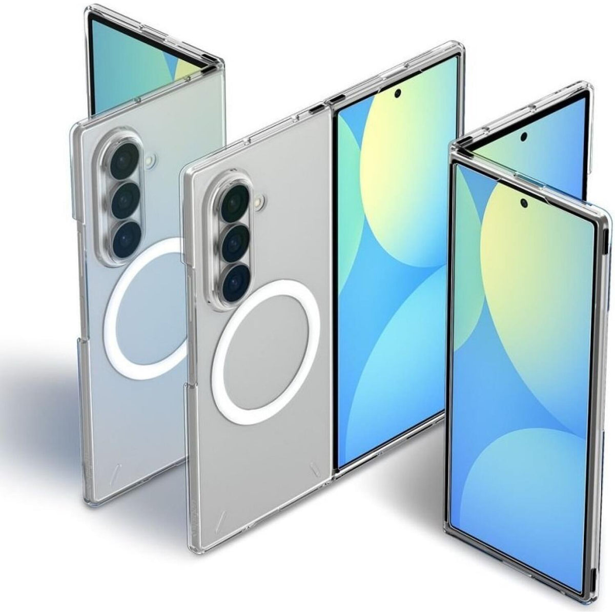 Θήκη Samsung Galaxy Z Fold8 Ultra Spigen Air Skin MagFit Σκληρή με MagSafe - Clear / White (ACS11505)