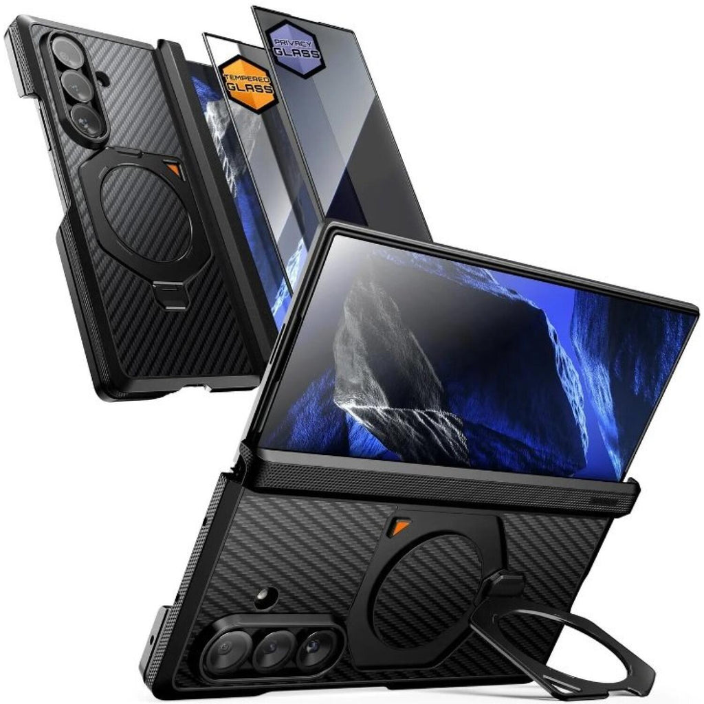Θήκη Samsung Galaxy Z Fold8 Ultra Supcase Unicorn Beetle Aero Ανθεκτική MagSafe από Aramid Fiber 1500D με Περιστρεφόμενο Kick