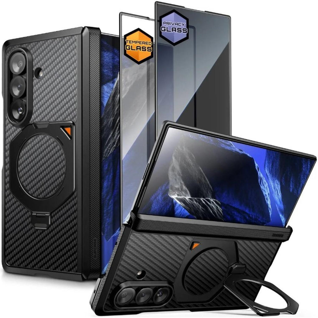 Θήκη Samsung Galaxy Z Fold8 Ultra Supcase Unicorn Beetle Aero Ανθεκτική MagSafe από Aramid Fiber 1500D με Περιστρεφόμενο Kick