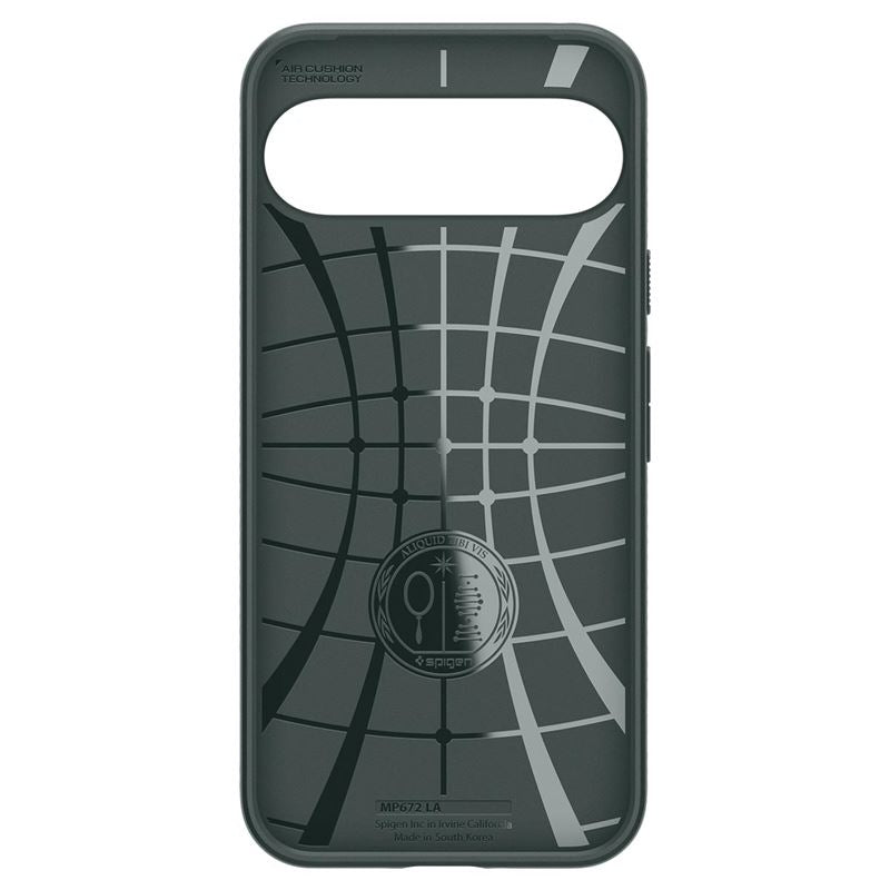 Θήκη Σιλικόνης - Google Pixel 9 / 9 Pro - Spigen Liquid Air - Abyss Green (ACS07683)