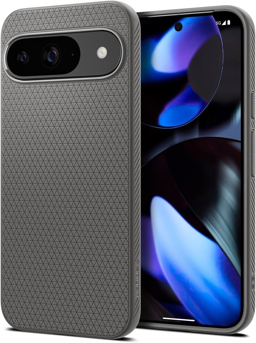 Θήκη Σιλικόνης - Google Pixel 9 / 9 Pro - Spigen Liquid Air - Marble Gray (ACS07684)