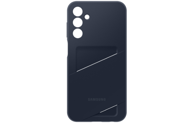 Θήκη Σιλικόνης με Υποδοχή για Κάρτα - Samsung Galaxy A15 - Official Samsung Card Slot Case - Blue Black (EF-OA156TBEGWW)