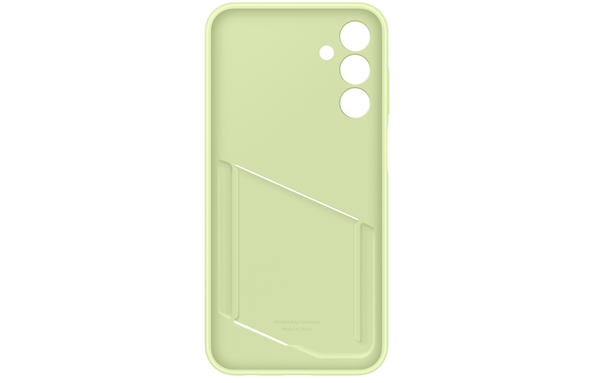 Θήκη Σιλικόνης με Υποδοχή για Κάρτα - Samsung Galaxy A15 - Official Samsung Card Slot Case - Lime (EF-OA156TMEGWW)
