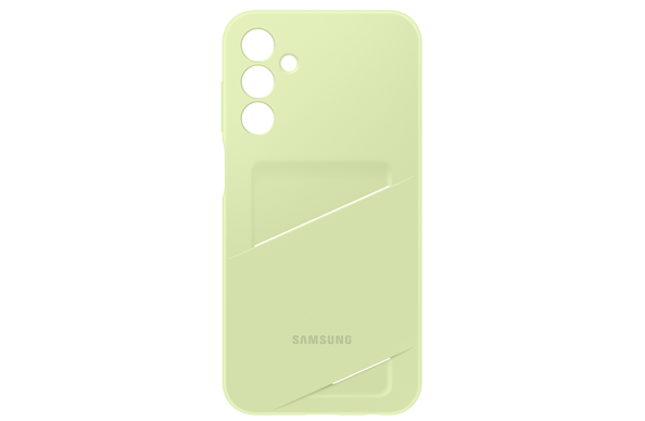 Θήκη Σιλικόνης με Υποδοχή για Κάρτα - Samsung Galaxy A15 - Official Samsung Card Slot Case - Lime (EF-OA156TMEGWW)